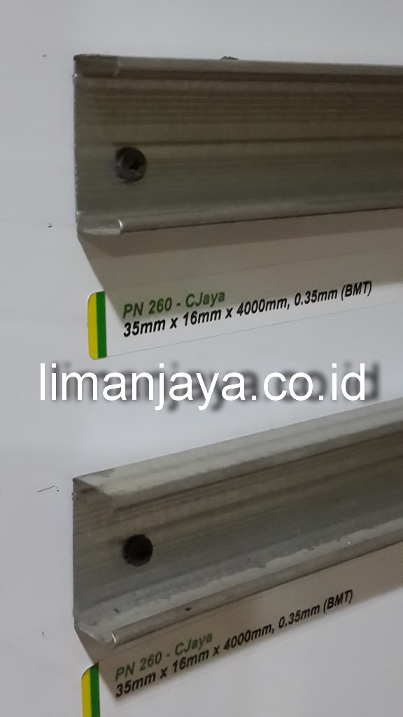 C Jaya Chanel 35mm x 16mm x 4mtr t. 0.35mm PN 260