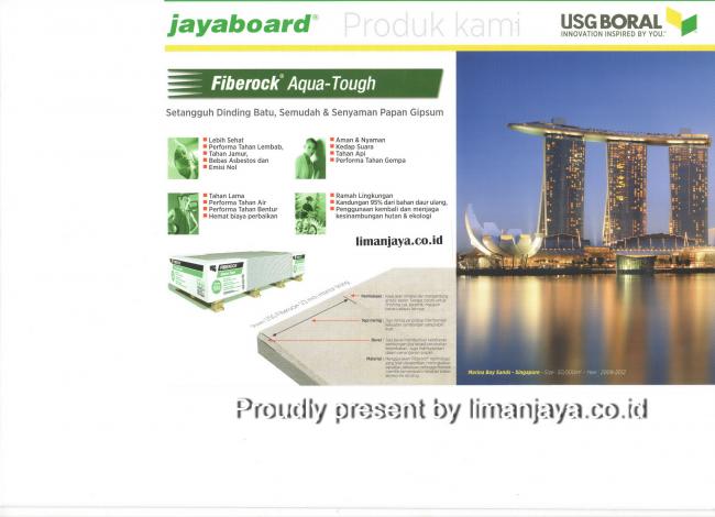 USG BORAL Fiberock Aqua Tough